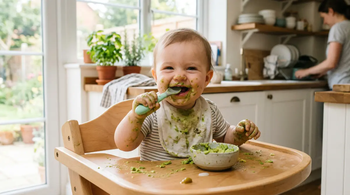 Baby-led weaning vs purees